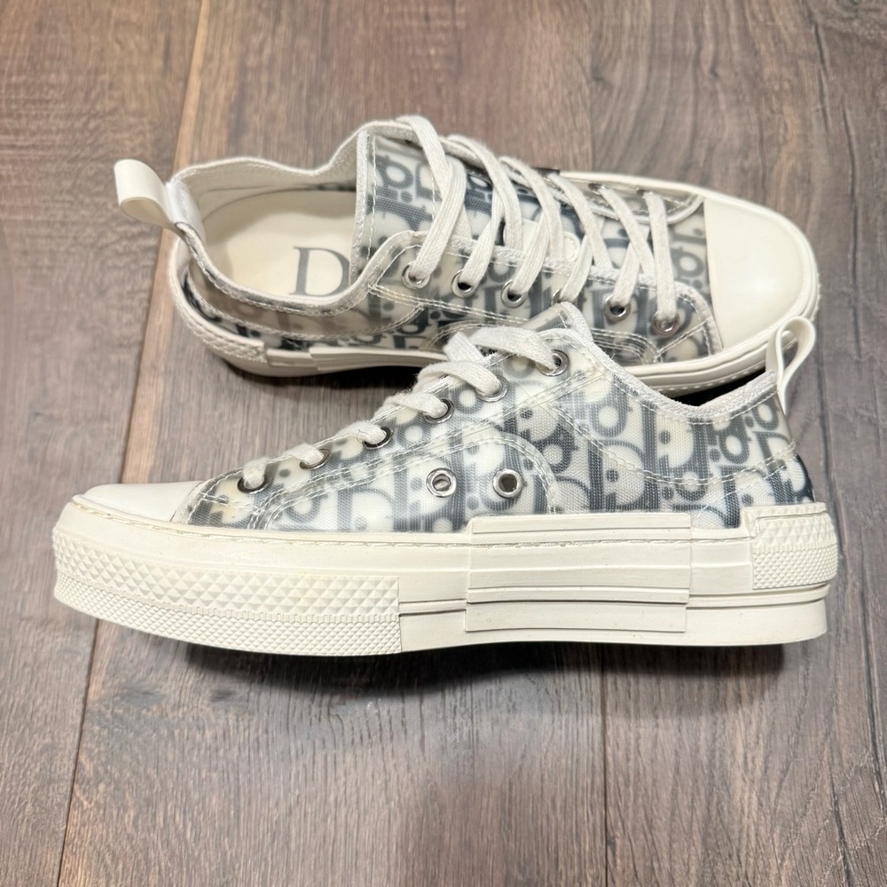 Christian Dior B23 Sz 36 / 5.5-6 women’s low top sneaker Stussy - Picture 4 of 13